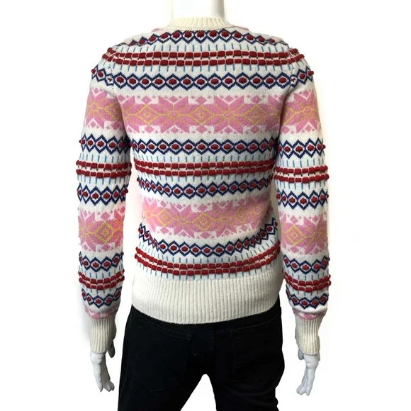 CHANEL - Paris-Salzburg Multicolor Cashmere Jumper - CC Buttons - 34 / US 2 - Picture 11 of 14